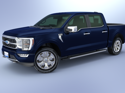 F-150 2021 Model 3D