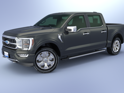 F-150 2021 Model 3D