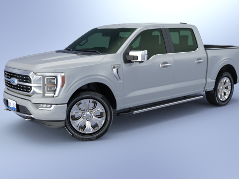 F-150 2021 Model 3D
