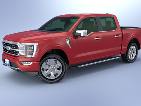 F-150 2021 Model 3D