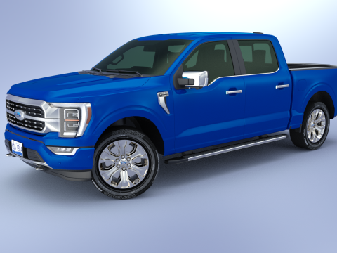 F-150 2021 Model 3D