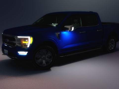 F-150 2021 Model 3D