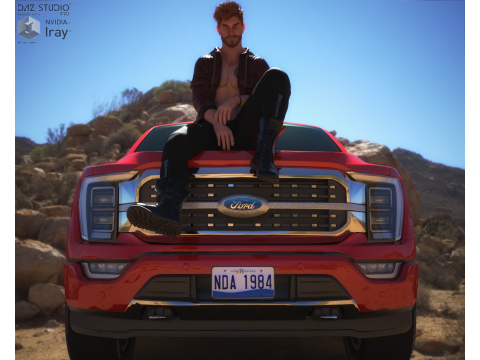F-150 2021 Model 3D