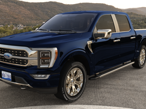F-150 2021 Model 3D