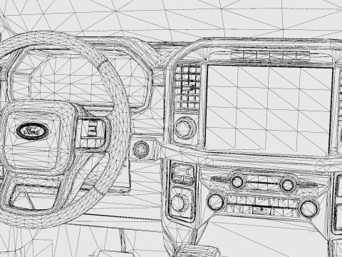 F-150 2021 Model 3D