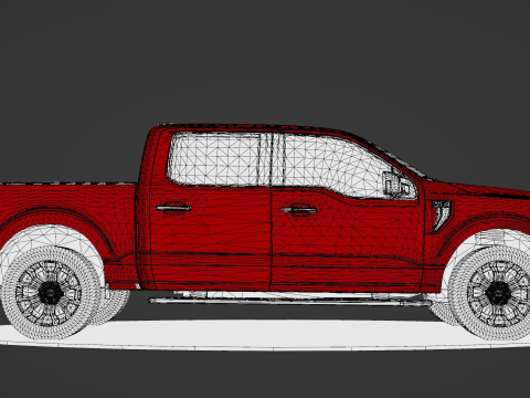F-150 2021 Model 3D