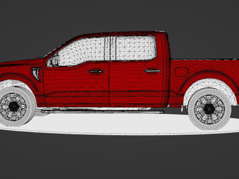 F-150 2021 Model 3D