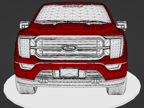 F-150 2021 Model 3D