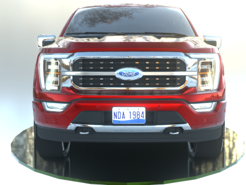 F-150 2021 Model 3D