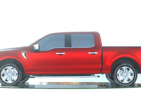 F-150 2021 Model 3D