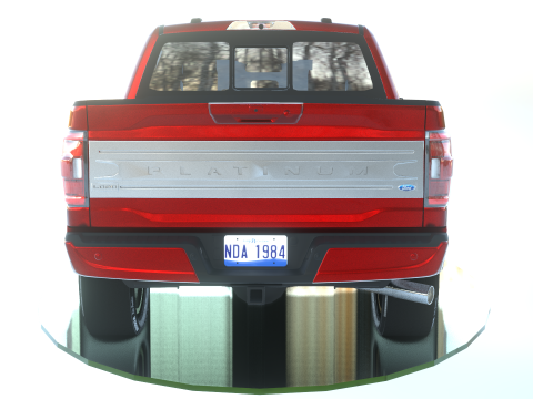 F-150 2021 Model 3D