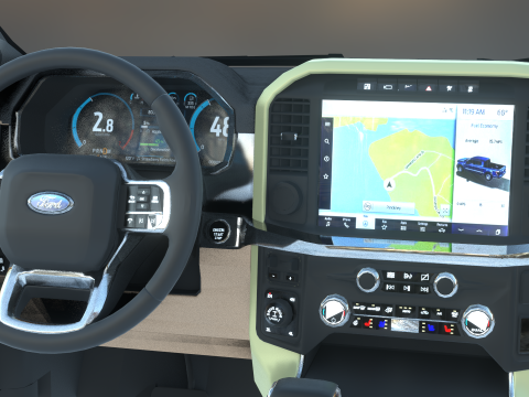 F-150 2021 Model 3D