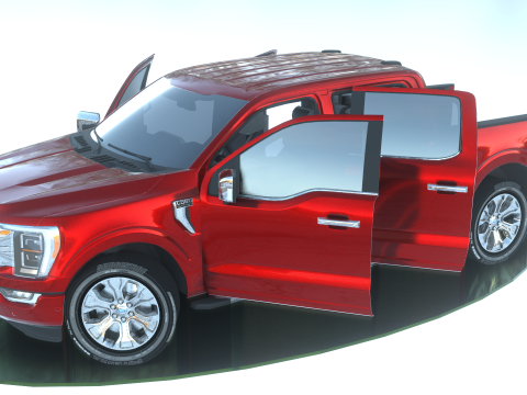 F-150 2021 Model 3D