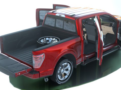 F-150 2021 Model 3D