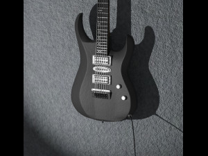 Electric guitar 3D-Modell