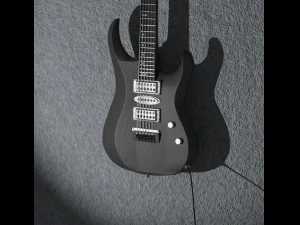 Electric guitar 3D Model