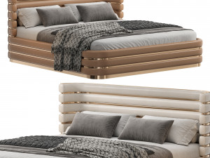 ALVA MUSA BED Model 3D