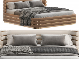 ALVA MUSA BED Modèle 3D