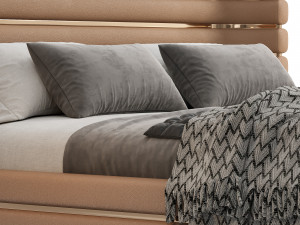 ALVA MUSA BED Modèle 3D