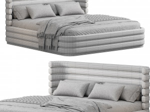 ALVA MUSA BED Modèle 3D