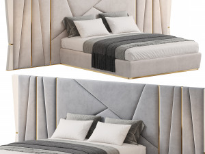 AFSANA BED Model 3D