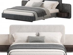 AMANDA Bed by Domkapa 3D Model