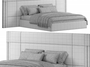 Astra Bed 3D Model
