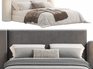 Asym Bed by shinebysho 3D Модель