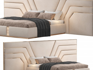 AUGUST BABYLON BED 3D Модель