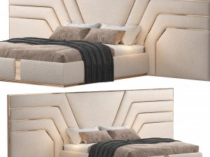 AUGUST BABYLON BED 3D Model