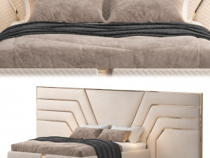 AUGUST BABYLON BED Modelo 3D