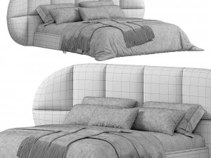 Aurora Bed By Thehighwall 3D Model
