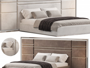 Barnet Modern Bed 3D Модель