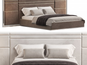 Barnet Modern Bed Modello 3D