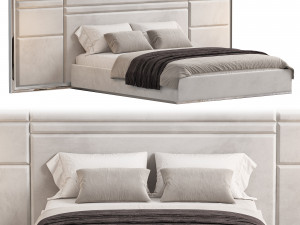 Barnet Modern Bed Modello 3D