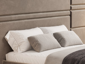 Barnet Modern Bed Modello 3D