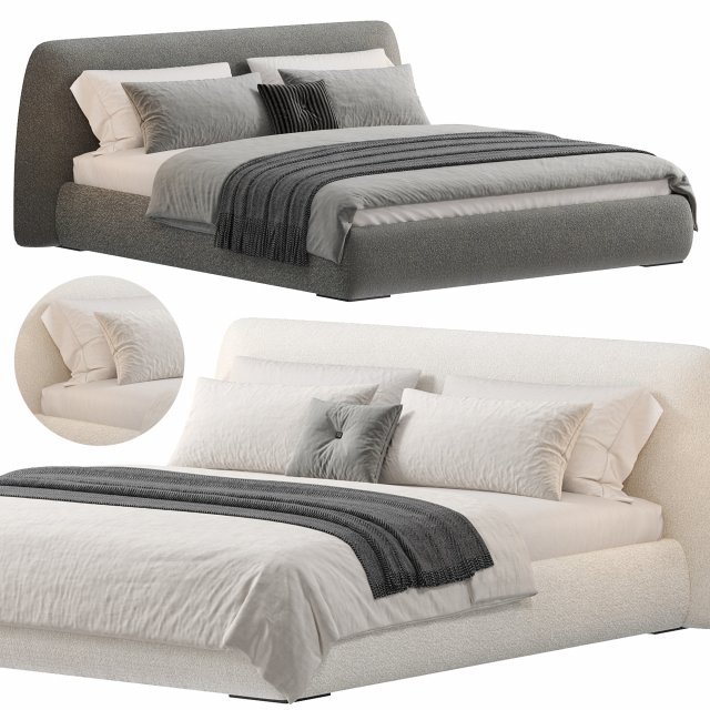 Bed Boca Slimbed Modelo 3D .c4d .max .obj .3ds .fbx .stl .blend 