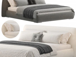 침대 보카 슬림베드 3D 모델