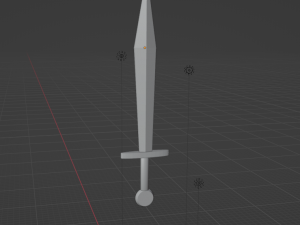Casual sword Modèle 3D
