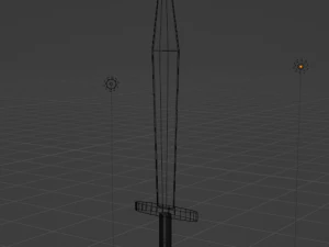Casual sword 3D Model