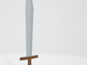 カジュアルソード 3Dモデル