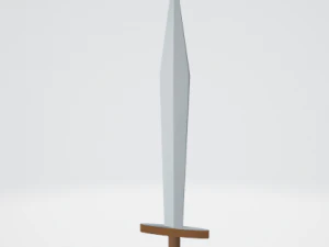 Casual sword 3D Model