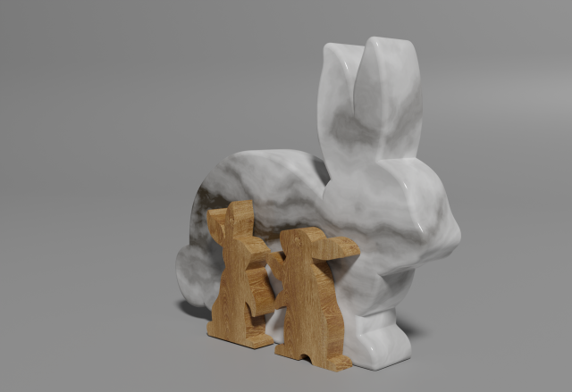 Wooden easter Modèle 3D .c4d .max .obj .3ds .fbx .stl .blend 