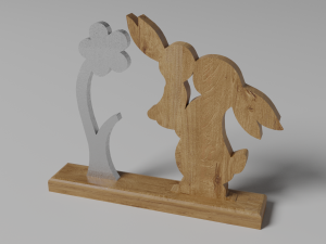 Wooden easter 3D Model