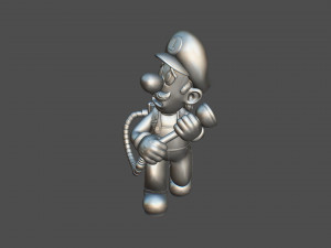 Luigi in mansion 3D Модель