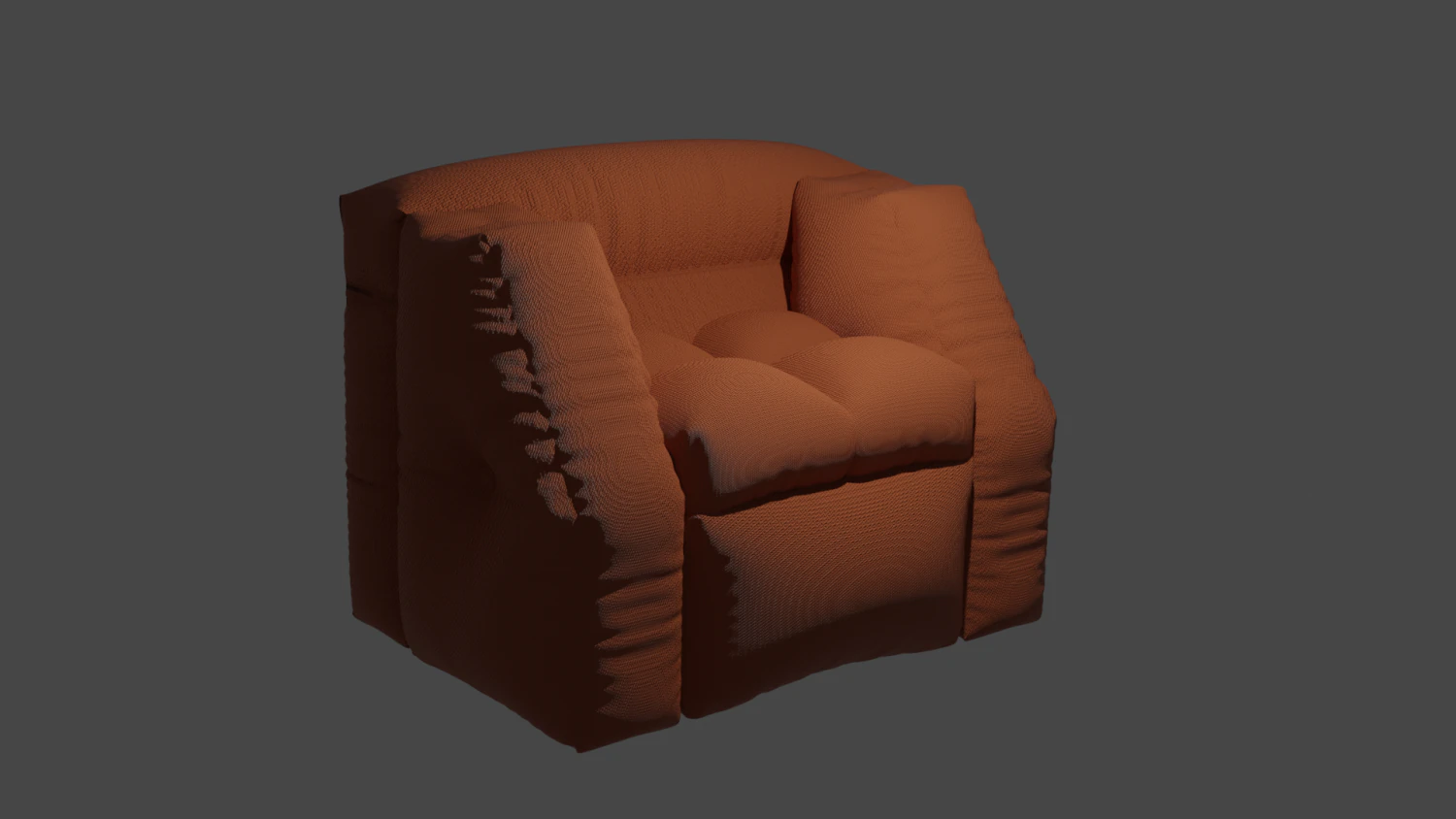 Armchair for bedroom or living room 3D Model .c4d .max .obj .3ds .fbx .stl .blend 
