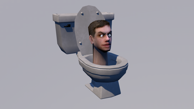 Skibidi Toilet Modello 3D in Mostro 3DExport