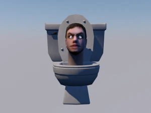 Skibidi Toilet 3D Model