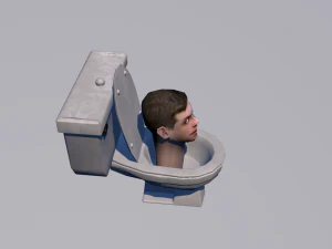 Skibidi Toilet 3D Model