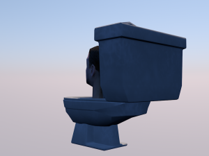 Skibidi Toilet 3D 모델